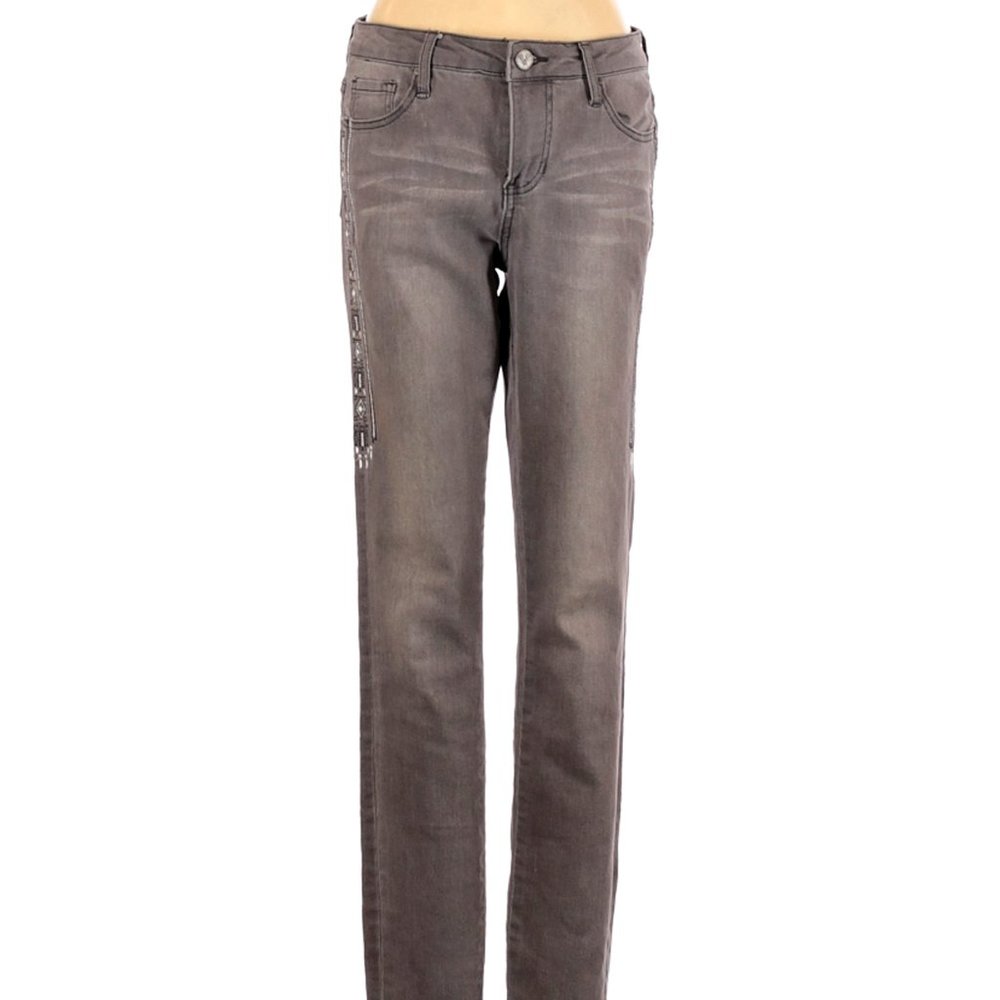 Versace 19.69 Abbigliamento Sportivo SLR Women's Gray Jeans